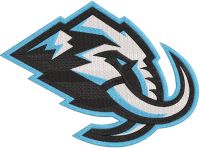 Utah Mammoth Primary Logo 2026 embroidery design