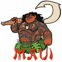 Maui 3 embroidery design