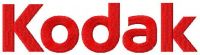 Kodak logo embroidery design