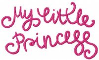 My little princess free embroidery design
