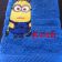 Good present for boy is embroidered towel with his name and Minion