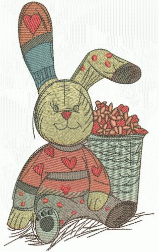 Banny rabbit 2 machine embroidery design