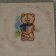 Teddy Bear with flowers embroidery design