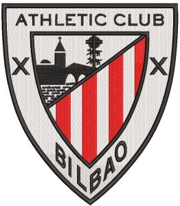 Athletic Club Bilbao logo embroidery design