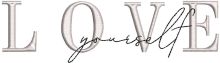 Love yourself embroidery design