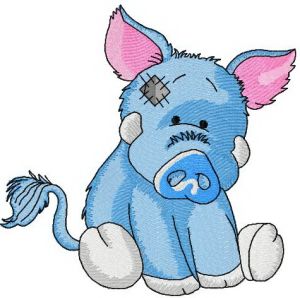 Trotters embroidery design