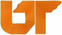 The University of Tennessee UT Vols embroidery design