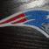 New England Patriots logo design embroidered