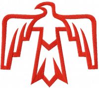 Native American Thunderbird free embroidery design