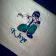 Ben 10 embroidered on white bath towel