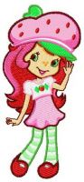 Strawberry Shortcake 4 embroidery design