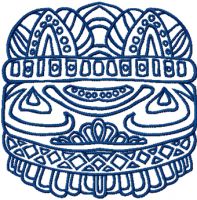 Crown  embroidery design