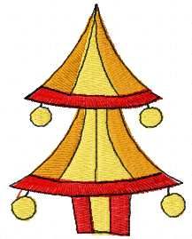 Christmas Decoration free embroidery design 7