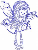 Little Fairy 46 embroidery design