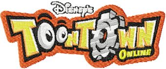 Toontown machine embroidery design