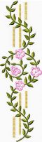 Flower Border  embroidery design