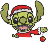Stitch Grinch embroidery design