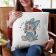pillow Goofy baby girl sitting embroidery design