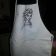 Elsa design on apron embroidered