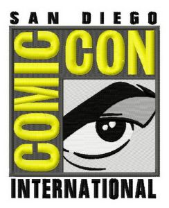 San Diego Comic-Con International embroidery design