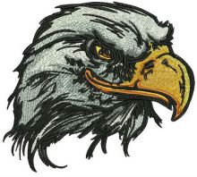 American eagle 2 embroidery design