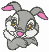 Timid Thumper embroidery design