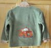Cardigan with Mater Cars embroidery design