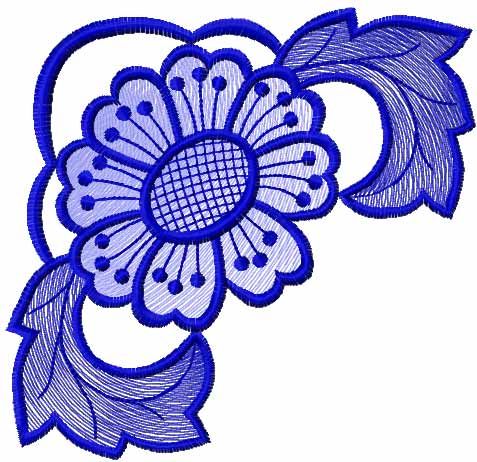 Lace free embroidery design 30
