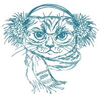 Ready for winter 2 embroidery design