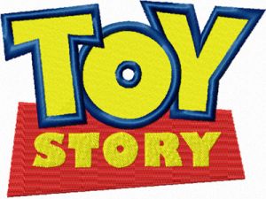 Toy Story Logo embroidery design