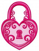 Tiffany keylock 2 embroidery design