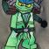 Lego ninjago green ninja lloyd zx embroidery design