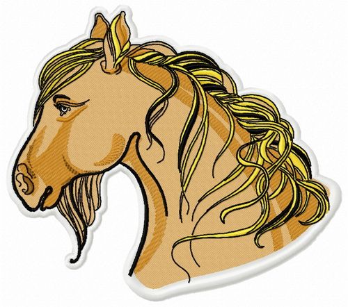 Horse You're so vanilla 3 machine embroidery design