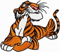 Sher Khan embroidery design