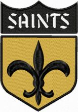 New Orleans Saints embroidery design