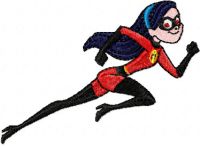 Violet  embroidery design