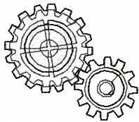 Gears free embroidery design