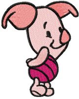 Piglet mini  embroidery design