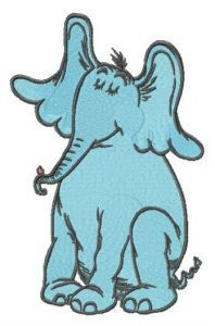 Horton embroidery design