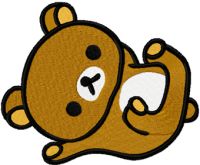 Rilakkuma embroidery design