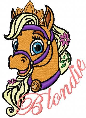 Blondie Palace Pets emnroidery design 4