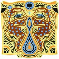 Fish Skin embroidery design