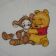Baby Pooh and baby Tigger 2 design embroidered