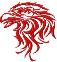 Tribal eagle 5 embroidery design