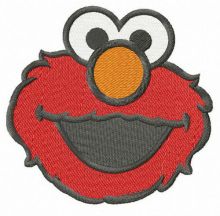 Elmo Sesame Street embroidery design