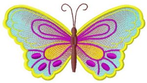 Butterfly 6 embroidery design
