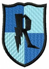 Ravenclaw badge embroidery design