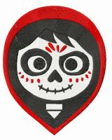 Miguel Rivera embroidery design