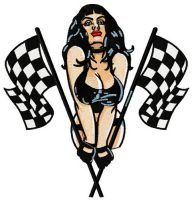 Route angel embroidery design