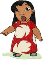 Lilo 1 embroidery design